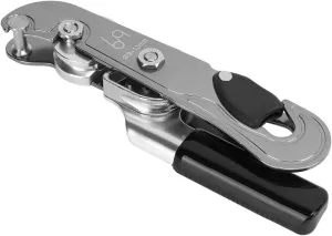 1 Pc Climbing Descender, Climbing Fall Protection Belay Device, Rock Climbing Descender Ascender and Rappelling Descending Device Rope Stoper Climbing Gear