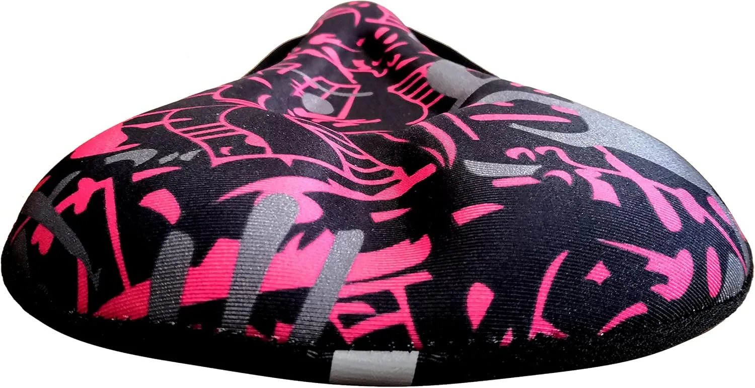 100% Gel Bike Seat Cover | Bicycle Saddle Cushion with Non-Slip Pads with Reflective Warning Strip | Extra Padded Comfort for Road Mountain Or Spinning Class Cycling (camouflage black and rose)