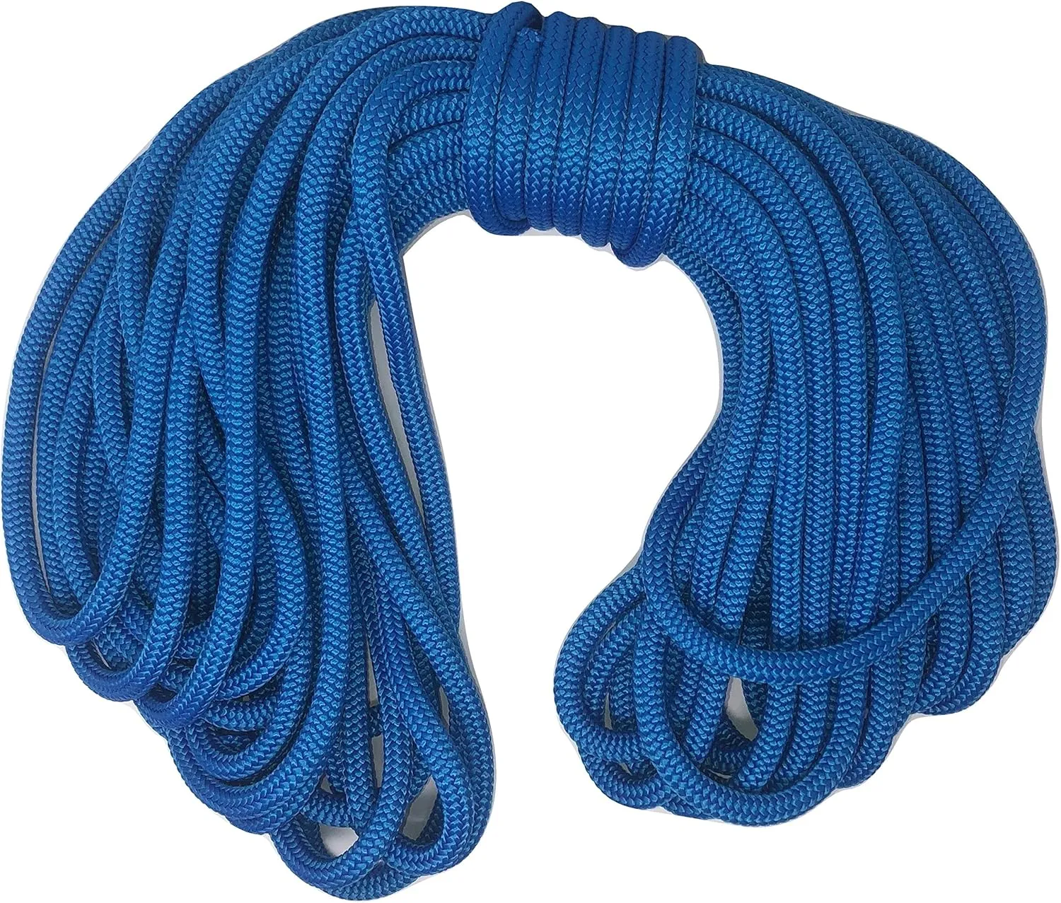 1/2 Inch by 150 Feet Blue Double Braid Nylon Rope