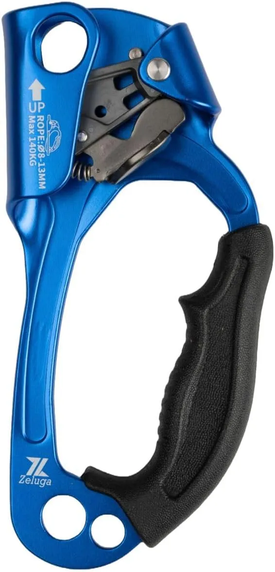 15-293 Quick Up Double Hand Ascender for Both Hand, Blue/Orange