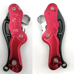 150kg/330lb Climbing Ascender & Descender Belay Device for 10-12mm Rope - Rescue & Arborist Gear