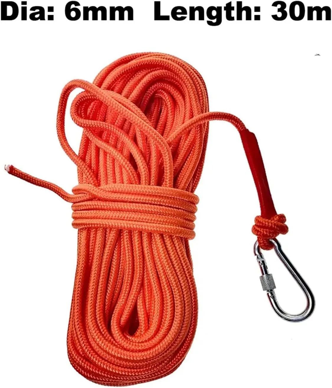20 30M Canoe Buoyant Throw Rope Floating Line Reflective Safety Bag Fit for Fishing Boat Dinghy Yatch Raftiing Sailing(8mm 20Meters)