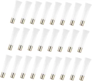 25pcs Clear Lip Gloss Containers Squeeze Tubes for DIY Cosmetic Durable Plastic Tube Lightweight and Portable for Travel and Daily Use