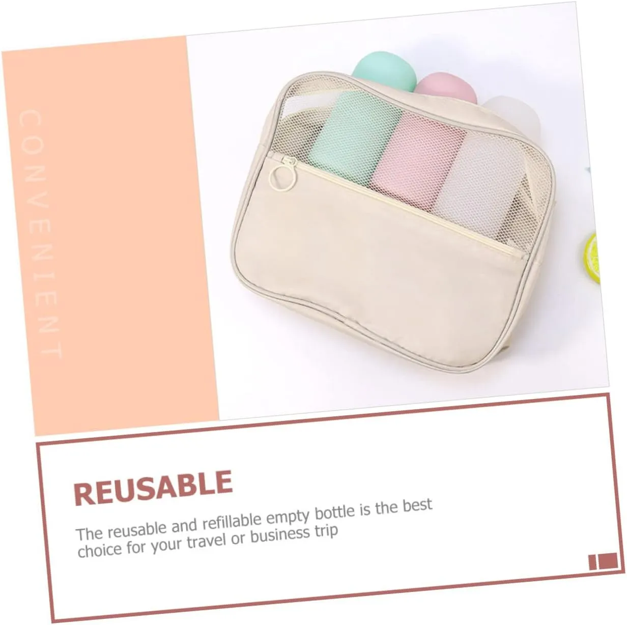 2pcs Bottle Shampoo Travel Lotion Container Compact Travel Container Household Women's, Pinkx3pcs, 14.7x5.5cmx3pcs