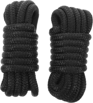 2pcs Nylon Dock Rope Heavy Duty Braided Rope for Boat Docking Mooring Line Versatile Use for Various Boat and User Friendly Docking