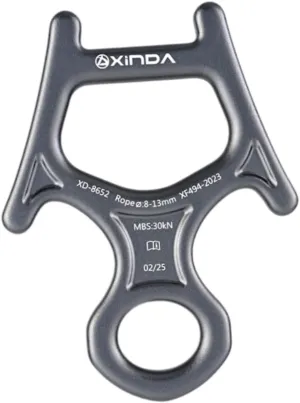 30kN 8 Figure Descender for Speleology and Vertical Use