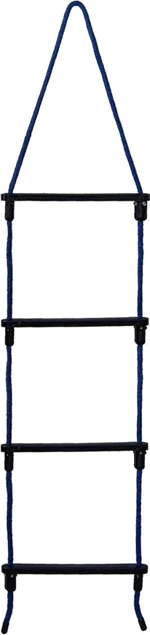 4-Step Reusable Rope Ladder (Blue)