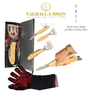 5 In 1 Multi-functional Detachable BBQ Tool