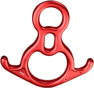 50kN 8 Figure Descender Aluminum Alloy Gear for Rappelling and Belaying in Engineering