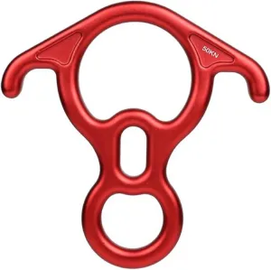 50KN Climbing Descender, Heavy Duty Downhill Equipment, Rock Climbing Rescue Belay Device