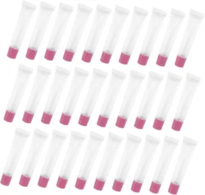 50Pcs Clear Lip Gloss Tubes Empty Containers for Cosmetics Lightweight and Reusable Leak Design for Easy Storage and Travel