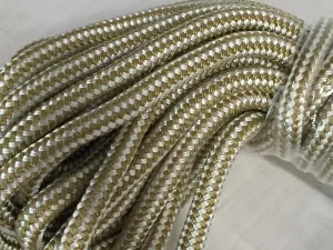 5/8 Inch by 100 Feet Gold Double Braid Nylon Rope