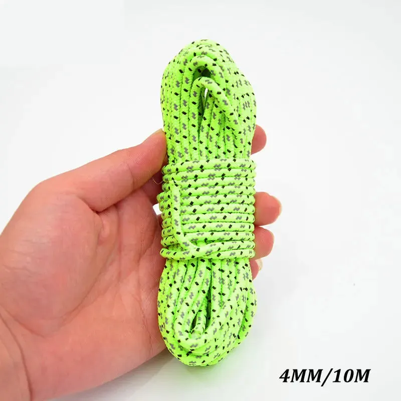 5M/10M/20M/50M Reflective Nylon Tent Rope