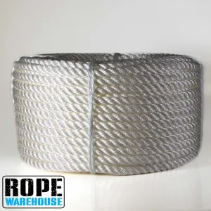 6MM NYLON 3 STRAND MEDIUM LAY ROPE