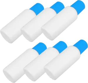 6pcs Sponge Applicator Bottles for Liniments Refillable Sponge Applicators for Liquid Medication Travel-friendly Design for Essential Oils and Perfume