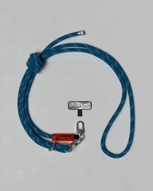 8.0mm Rope / Aqua Reflective   Phone Strap Adapter