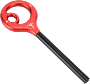 9 Shape Rigging Descender for Rock Climbing and Abseiling Aluminum Figure Belay Device for Downhill Adventure
