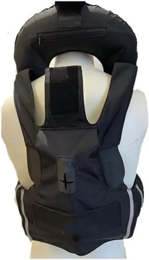 Adjustable Airbag Vest With Neck/coccyx/back/body Airbag Motorcycle Or Horse Suitable For Men/women/kids