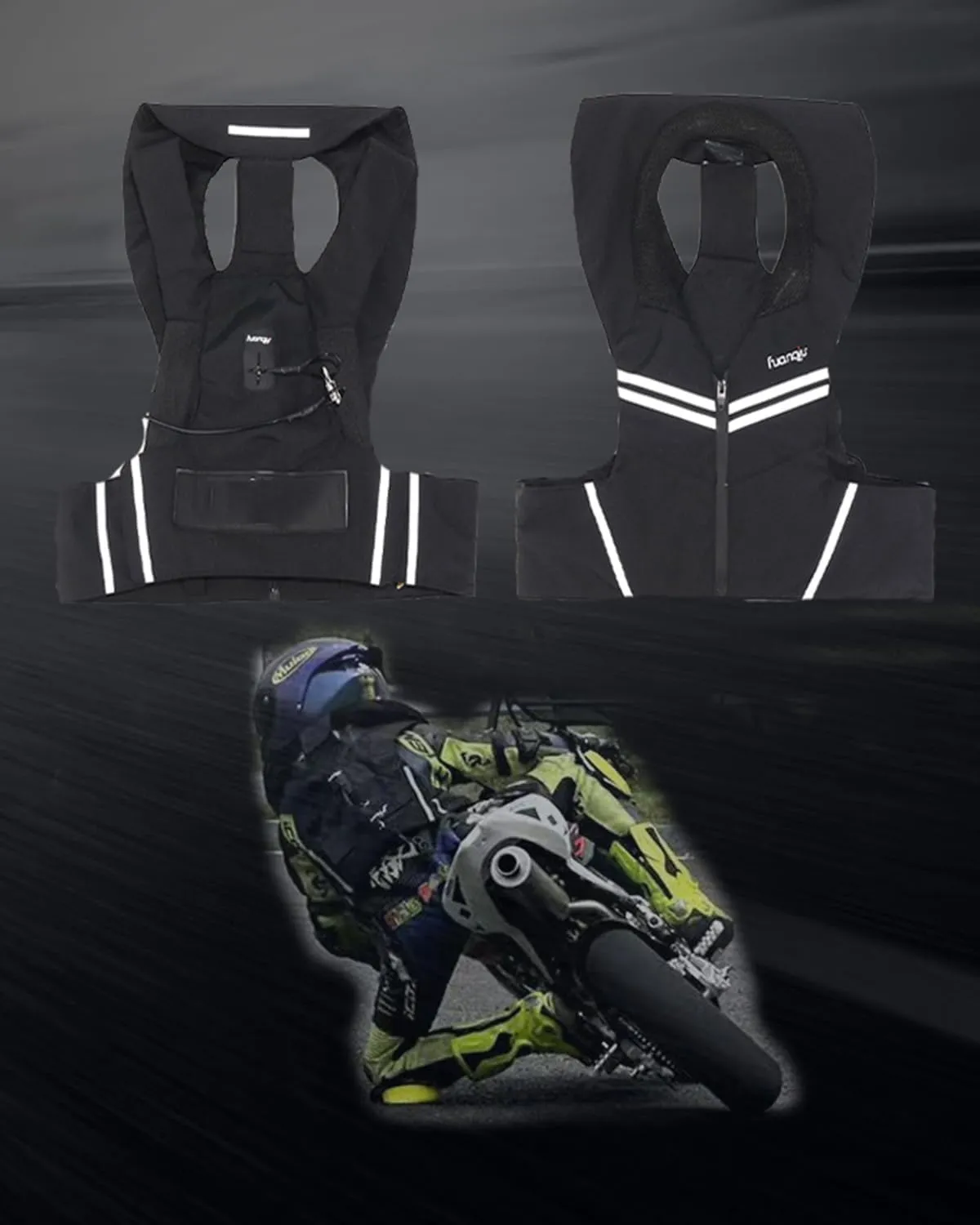 Adjustable Airbag Vest With Neck/coccyx/back/body Airbag Motorcycle Or Horse Suitable For Men/women/kids