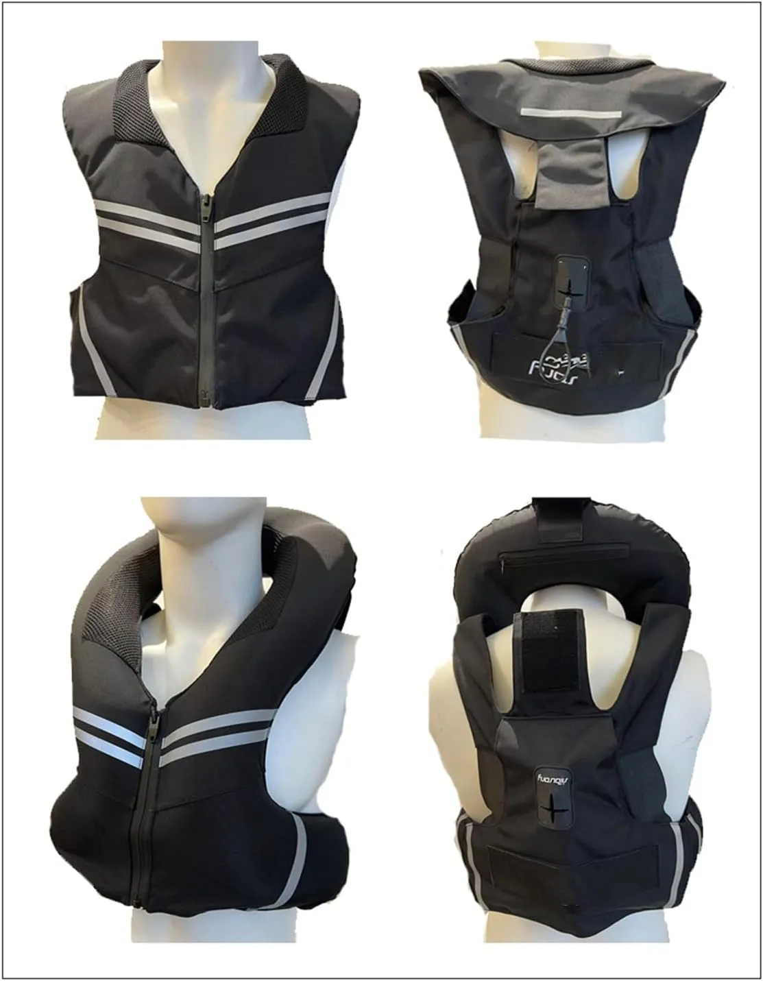 Adjustable Airbag Vest With Neck/coccyx/back/body Airbag Motorcycle Or Horse Suitable For Men/women/kids