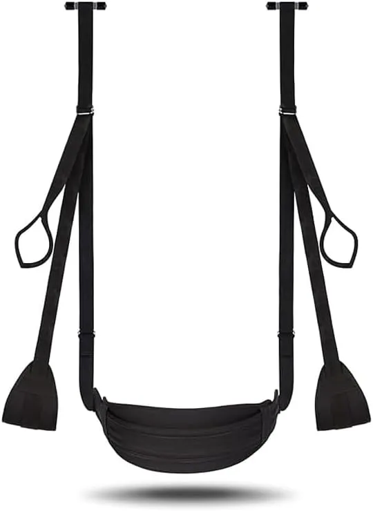 Adult Gate Sex Slingshot Swing Couples Gate Sex Swing Adult Frequent Flyer Gate Sex Swing Pure Romance Adult Sex Bondage Women BDSM Bedroom Toys Fun Furniture Sweaters