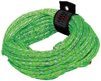 Airhead Bling Tow Rope for 1-6 Rider Towable Tubes, Water Skis, Wakesurf Boards and Wakeboards, Multiple Sizes Available