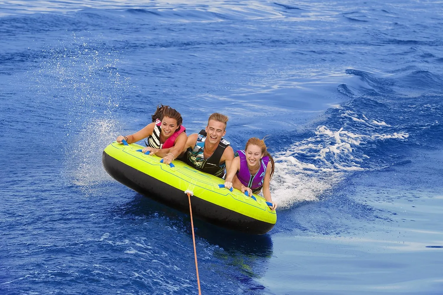 Airhead Comfort Shell, Towable Tube for Boating, 1-4 Riders, Multiple Sizes