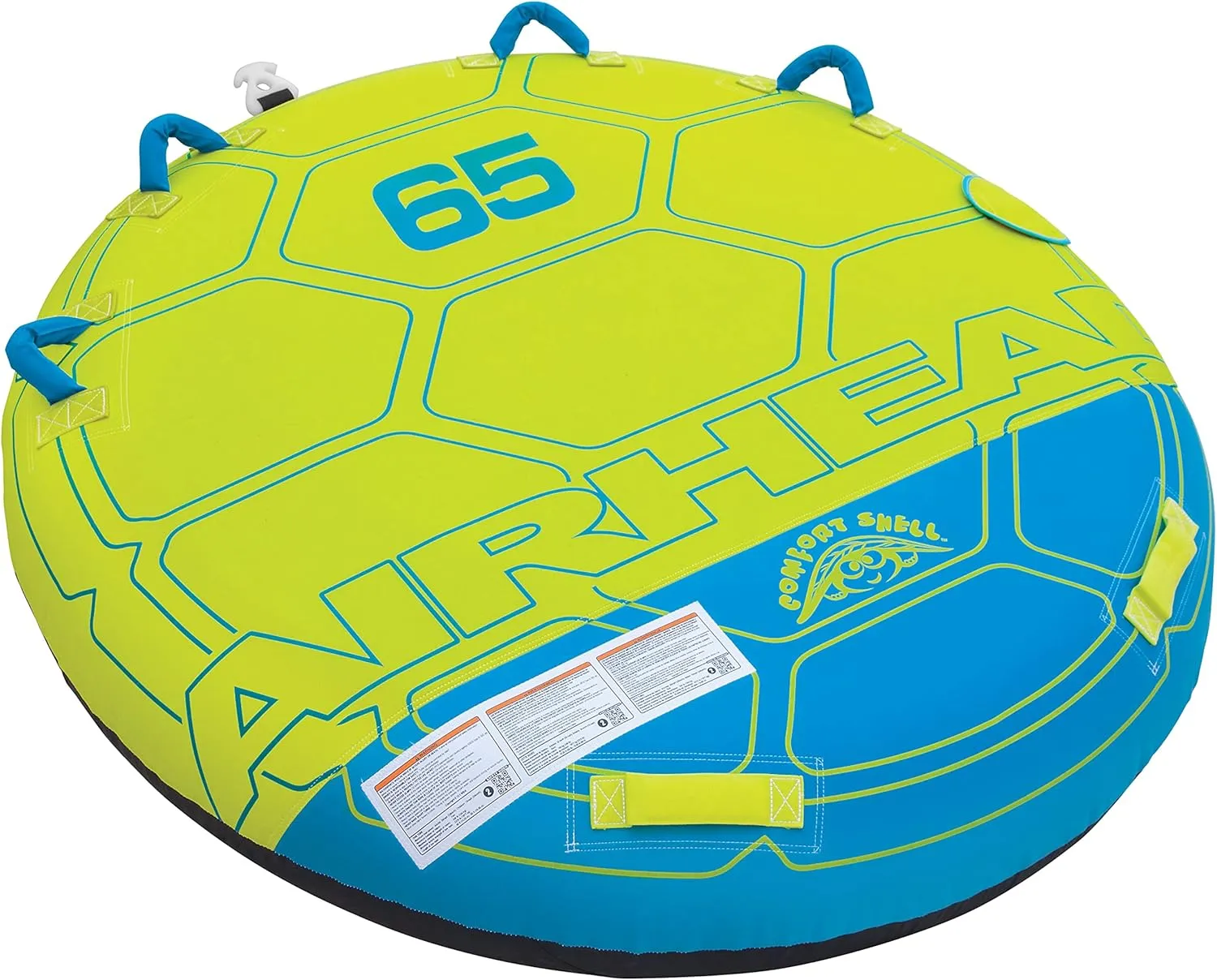 Airhead Comfort Shell, Towable Tube for Boating, 1-4 Riders, Multiple Sizes