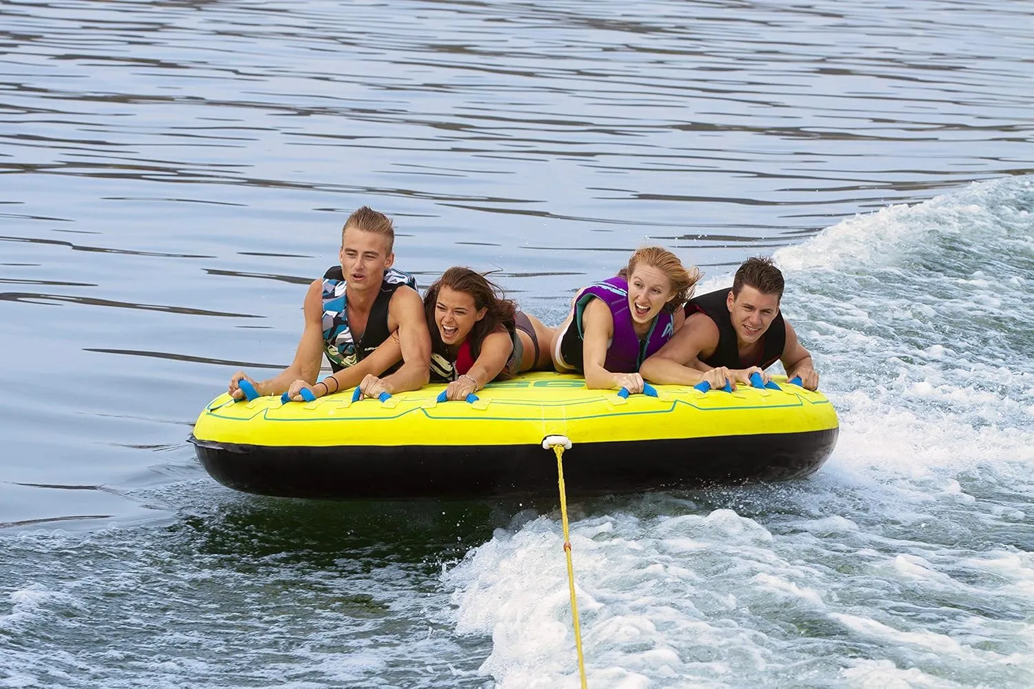 Airhead Comfort Shell, Towable Tube for Boating, 1-4 Riders, Multiple Sizes