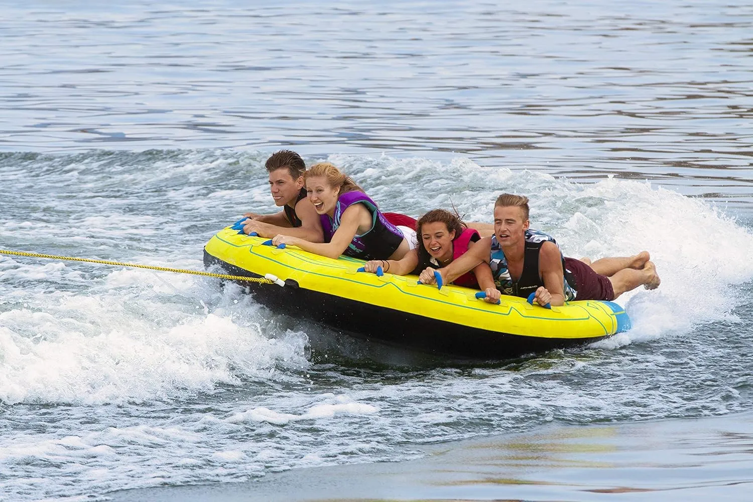 Airhead Comfort Shell, Towable Tube for Boating, 1-4 Riders, Multiple Sizes