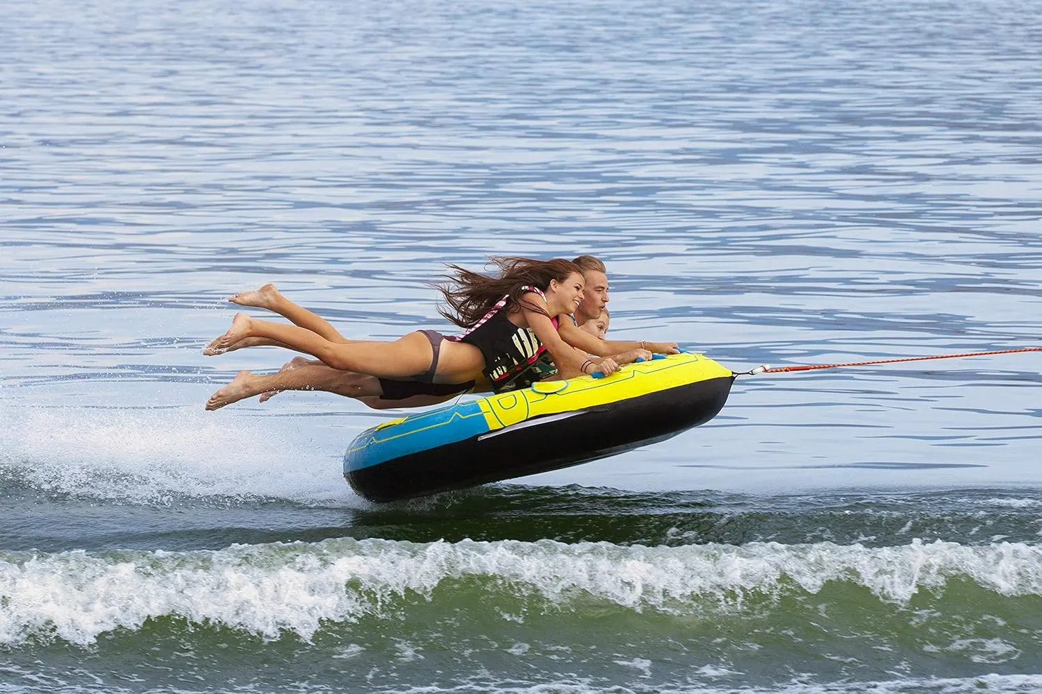 Airhead Comfort Shell, Towable Tube for Boating, 1-4 Riders, Multiple Sizes