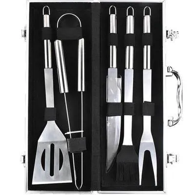 Aluminum Box Stainless Steel Grill Set BBQ Barbecue Tools