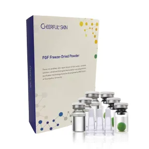 Anti-Wrinkles FGF Freeze-Dried Powder Set - Advanced Polypeptide Serum for Skin Firming, 100mg 5ml/pair, 3 pairs