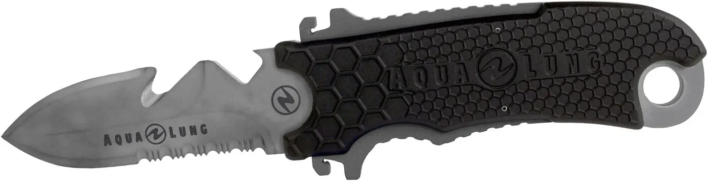 Aqua Lung Small Squeeze Spear Tip Titanium Knife