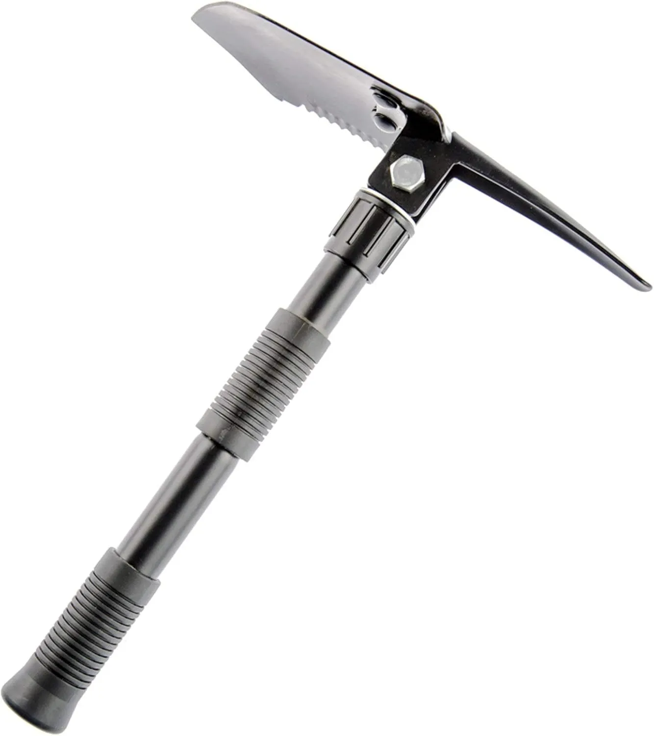 ASR Outdoor Emergency Preparedness 16" 3 in 1 Mini Folding Shovel Pick and Saw