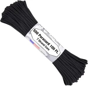 Atwood Rope MFG 550 Paracord 300 Feet 7-Strand Core Nylon Parachute Cord Outside Survival Gear Made in USA | Lanyards, Bracelets, Handle Wraps, Keychain
