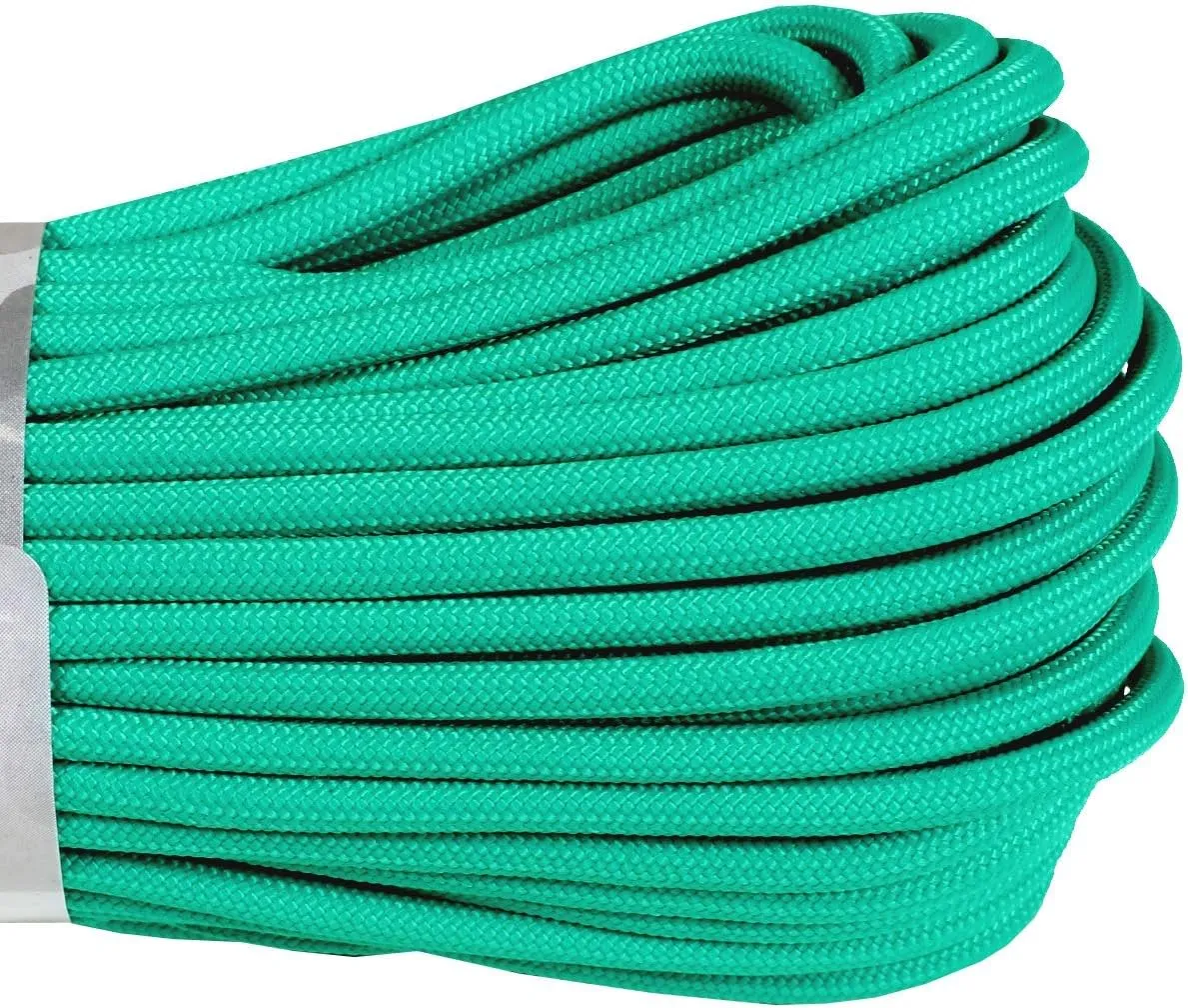 Atwood Rope MFG 550 Paracord 300 Feet 7-Strand Core Parachute Cord (Teal)