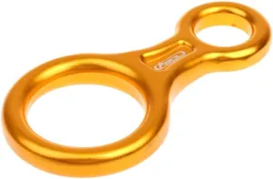 Aviation Aluminum Gold Climbing Figure 8 Removal Belay Descender