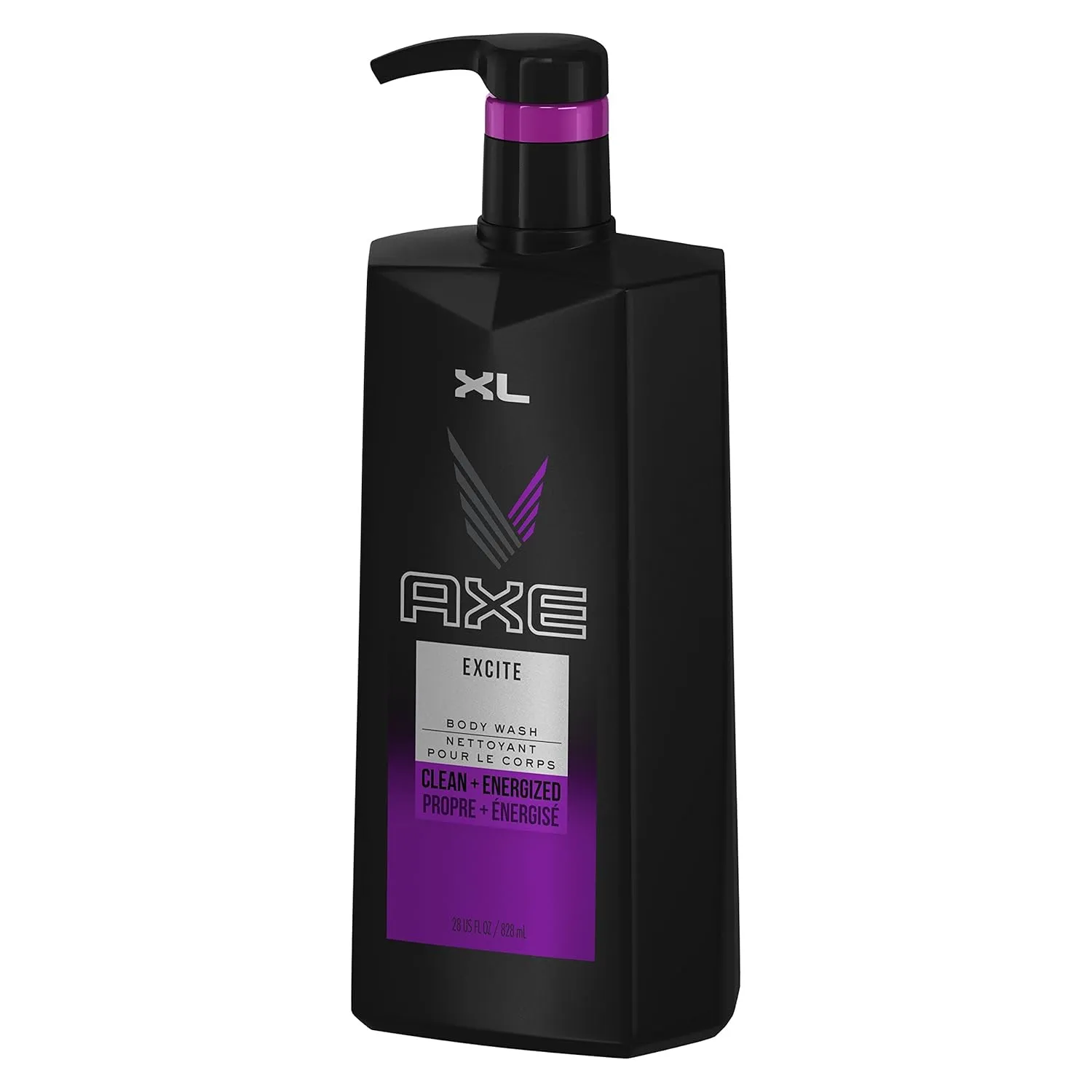 AXE Body Wash for Men, Excite, 28 oz with Pump