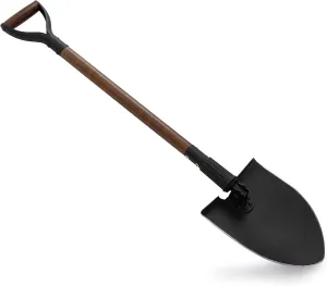 Barebones Folding Shovel - Ash Shovel and Charcoal Scoop with Steel Blade - Foldable for Digging, Fire Pits and Camping