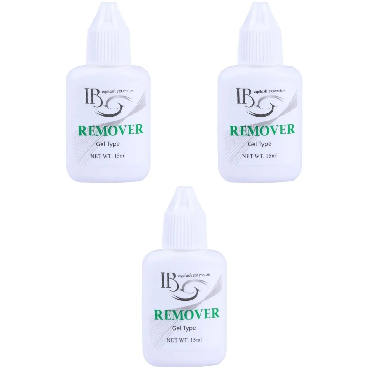 Beaupretty 3pcs Effortless Lash Extension Removal 15ml Bond Remover Cream for Eyelash Cluster Safe No Eye Irritation