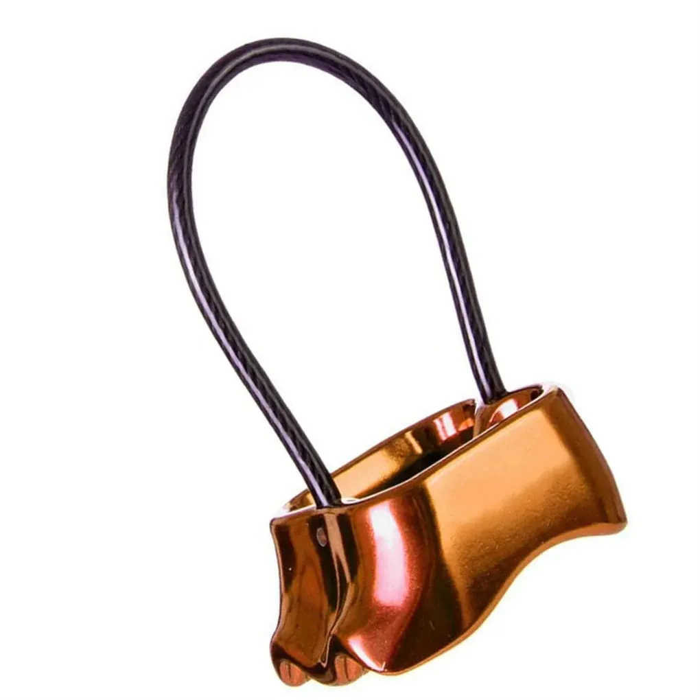 Belay and Rappel Device - Versatile Descender Gear for Caving, Aerial Work, and Hauling