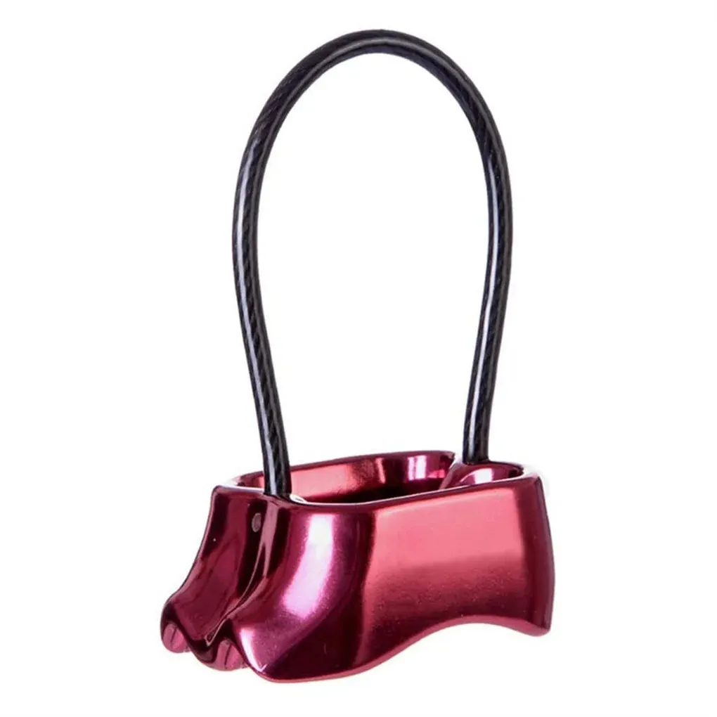Belay and Rappel Device - Versatile Descender Gear for Caving, Aerial Work, and Hauling