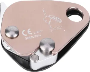 Belay Device Climbing Descender Auto Belay Device Climbing Wall Self Braking Stop Rope Grab Stopper Gear for Mountaineering