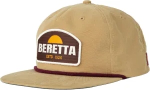 Beretta Men's Sunset Rope Trucker Hat - 5 Panel Adjustable Snapback Sun Protection Cap - One Size Fits Most