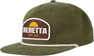 Beretta Men's Sunset Rope Trucker Hat - 5 Panel Adjustable Snapback Sun Protection Cap - One Size Fits Most