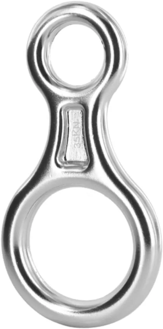 BESPORTBLE 2 pcs Climbing Rappelling Ring Climbing Belay Device Mountain Climbing Buckle Climbing Carabiner
