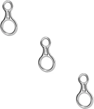 BESPORTBLE 2 pcs Climbing Rappelling Ring Climbing Belay Device Mountain Climbing Buckle Climbing Carabiner