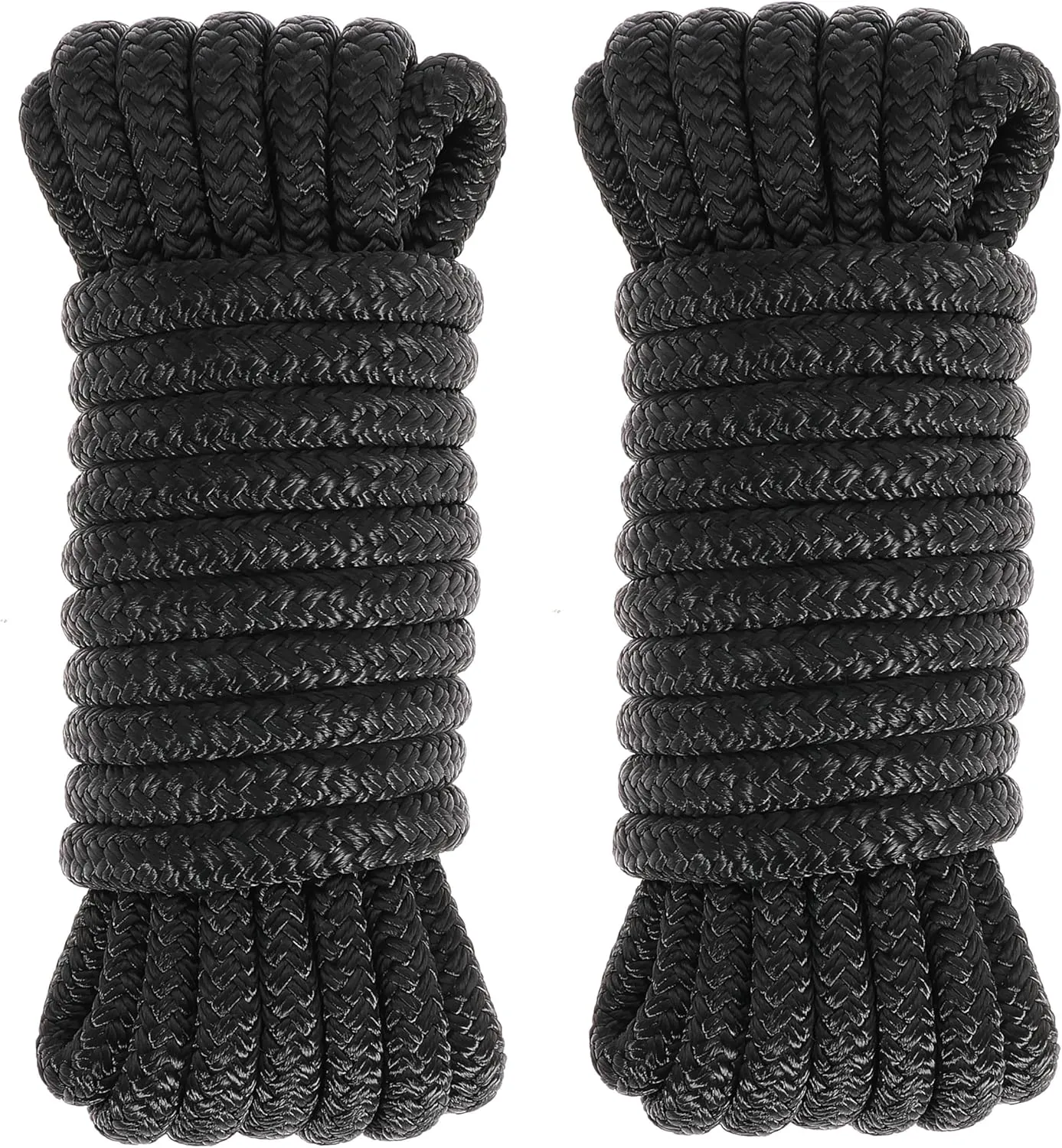 Boat Dock Lines Boat Lines Nylon Marine Rope for Boats Double-Braided Bumper Rope Boat Lines for Docking Boat Lines Dock Ties