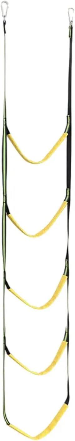 Boat Rope Ladder, Climbing Rope Ladder, Heavy Duty Boat Rope Ladder, Marine Rope Ladder, Swim Ladder, 133 cmx32 cm